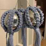 Фото из отзыва к Шнур вязаный 3 мм, 100 м, голубой