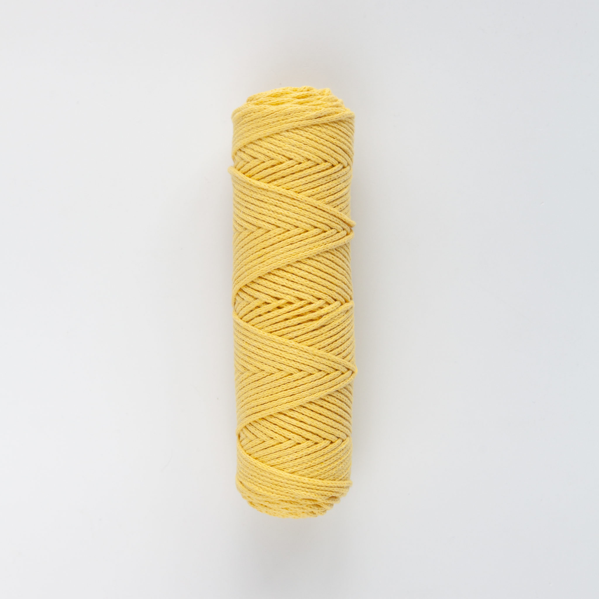 Шнур 3 мм жёлтый, 100 м - w.ALL.s, материалы для макраме и шитья