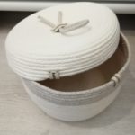 Фото из отзыва к Шнур плетёный 4 мм неокрашенный с сердечником, жёсткость повышенная