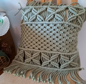 Фото из отзыва к Видео-урок 3-в-1: панно, наволочка, салфетка