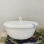 Фото из отзыва к Шнур плетёный 5 мм неокрашенный с сердечником, жёсткость повышенная “+”