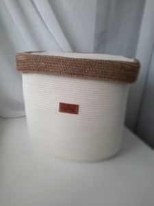 Фото из отзыва к Шнур плетёный 5 мм неокрашенный с сердечником, жёсткость повышенная “+”