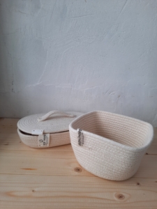 Фото из отзыва к Шнур плетёный 5 мм неокрашенный с сердечником, жёсткость повышенная “+”