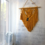 Фото из отзыва к Шнур вязаный 5 мм, 100 м, горчичный светлый