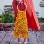 Фото из отзыва к Шнур вязаный 5 мм, 100 м, горчичный светлый