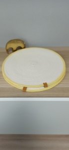 Фото из отзыва к Шнур плетёный 5 мм неокрашенный с сердечником, жёсткость повышенная “+”