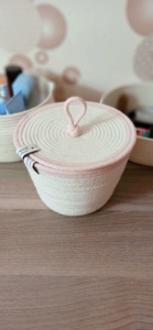 Фото из отзыва к Шнур плетёный 5 мм неокрашенный с сердечником, жёсткость повышенная “+”