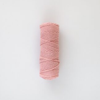 Шнур 3 мм розовый дымчатый