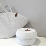 Фото из отзыва к Шнур плетёный 5 мм серый пепельный с сердечником