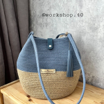 Фото из отзыва к Шнур плетёный 5 мм джинс с сердечником