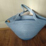 Фото из отзыва к Шнур плетёный 5 мм джинс с сердечником