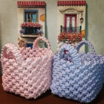 Фото из отзыва к Шнур плетёный 5 мм пудровый с сердечником