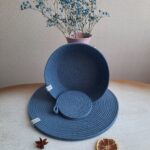 Фото из отзыва к Шнур плетёный 5 мм джинс с сердечником