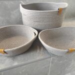 Фото из отзыва к Шнур плетёный 5 мм какао с сердечником