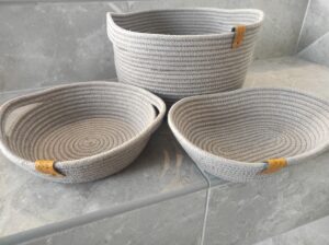 Фото из отзыва к Шнур плетёный 5 мм какао с сердечником