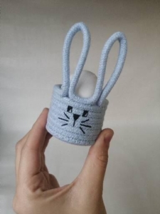 Фото из отзыва к Шнур плетёный 5 мм голубой с сердечником