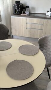 Фото из отзыва к Шнур плетёный 5 мм какао с сердечником