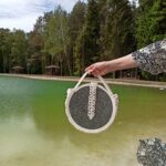 Фото из отзыва к Шнур плетёный 5 мм хаки тёмный с сердечником