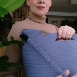 Фото из отзыва к Шнур плетёный 5 мм джинс с сердечником