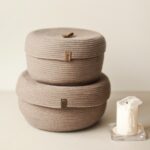 Фото из отзыва к Шнур плетёный 5 мм какао с сердечником