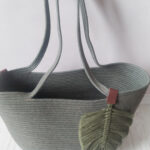 Фото из отзыва к Шнур плетёный 5 мм хаки тёмный с сердечником