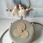 Фото из отзыва к Шнур плетёный 5 мм хаки светлый с сердечником