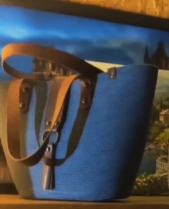 Фото из отзыва к Шнур плетёный 5 мм джинс с сердечником