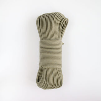 Шнур плетеный 5 мм хаки светлый