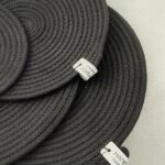 Фото из отзыва к Шнур плетёный 5 мм чёрный с сердечником