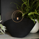 Фото из отзыва к Шнур плетёный 5 мм чёрный с сердечником