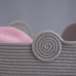 Фото из отзыва к Шнур плетёный 5 мм серый с сердечником