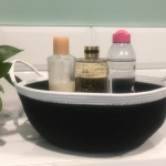 Фото из отзыва к Шнур плетёный 5 мм чёрный с сердечником