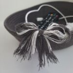 Фото из отзыва к Шнур плетёный 5 мм шоколадный с сердечником