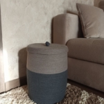 Фото из отзыва к Шнур вязаный 5 мм какао с сердечником