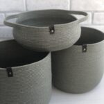 Фото из отзыва к Шнур вязаный 5 мм хаки светлый с сердечником