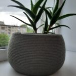 Фото из отзыва к Шнур вязаный 5 мм хаки тёмный с сердечником