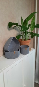 Фото из отзыва к Шнур вязаный 5 мм серый с сердечником