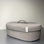 Фото из отзыва к Шнур вязаный 5 мм какао с сердечником