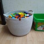 Фото из отзыва к Шнур вязаный 5 мм серый пепельный с сердечником