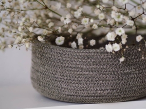 Фото из отзыва к Шнур вязаный 5 мм хаки светлый с сердечником