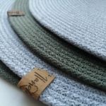 Фото из отзыва к Шнур вязаный 5 мм хаки светлый с сердечником