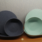 Фото из отзыва к Шнур вязаный 5 мм джинс с сердечником