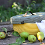 Фото из отзыва к Шнур вязаный 5 мм хаки тёмный с сердечником