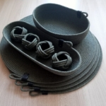 Фото из отзыва к Шнур вязаный 5 мм хаки тёмный с сердечником