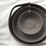 Фото из отзыва к Шнур вязаный 5 мм шоколадный с сердечником