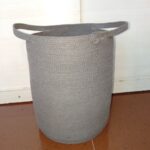 Фото из отзыва к Шнур вязаный 5 мм шоколадный с сердечником