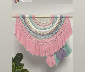 Фото из отзыва к Видео-урок Полукруглое панно 70х50 см