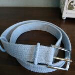 Фото из отзыва к Шнур вязаный 5 мм голубой с сердечником