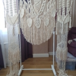 Фото из отзыва к Видео-урок Арка макраме 2,2х1,6 м