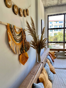 Фото из отзыва к Видео-урок Полукруглое панно 70х50 см